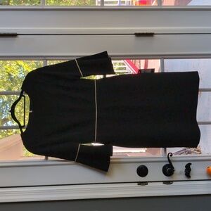 Tommy Hilfiger 3/4 bell sleeve black dress